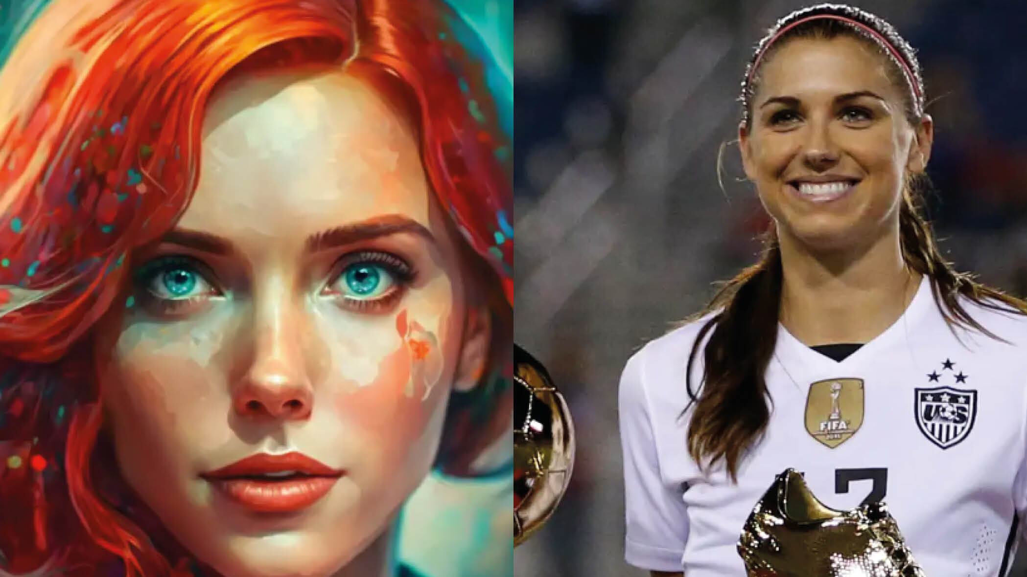 Estas son las deportistas más hermosas de la historia según la inteligencia artificial