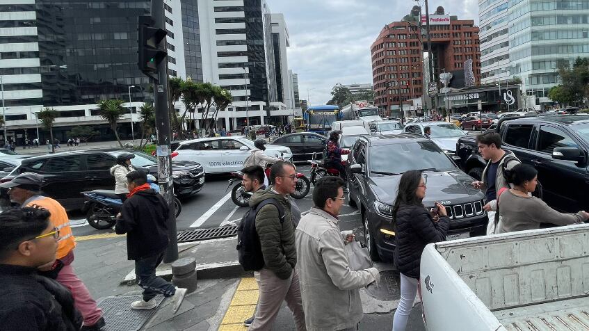 Fotografía tomada de la cuenta de X del periodista de Teleamazonas @Paulcoellosegar