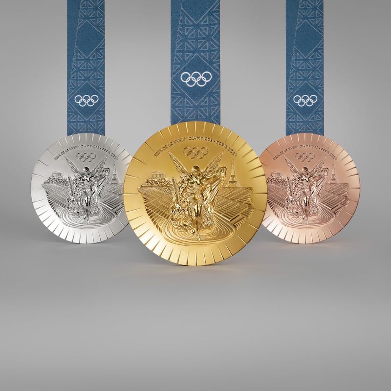 Medallas olímpicas para París 2024