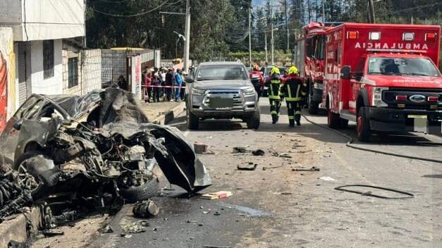 Accidente en Quito este 6 de octubre