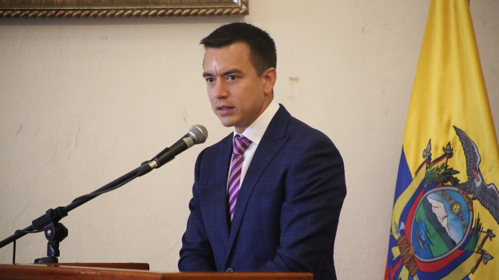 La fecha en que llegará el nuevo armamento a Ecuador, según Daniel Noboa.