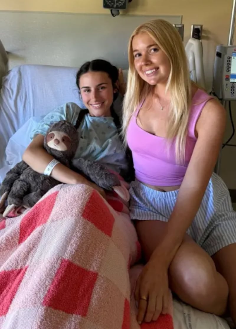 Tras una colonoscopia, Meagan Meadows confirmó que sus síntomas no eran hemorroides, sino cáncer de colon.