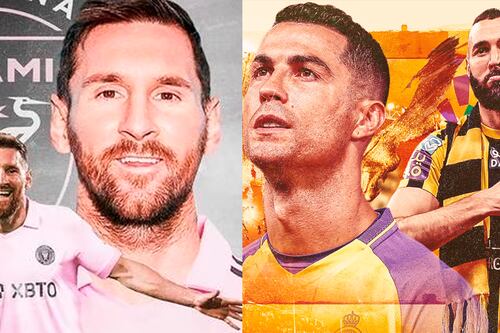 Conoce a las principales figuras de la Saudi Pro League de Cristiano y de la MLS de Messi, ¿cuál es la mejor?