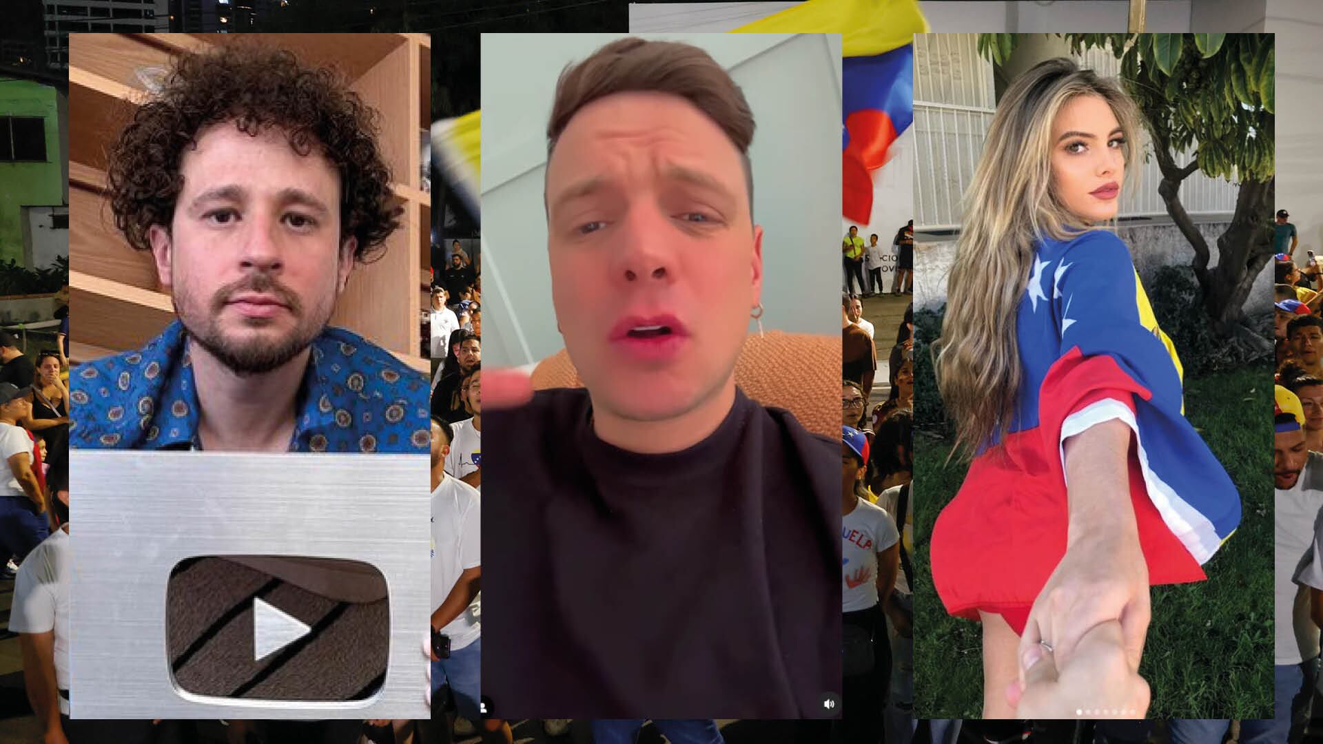 Luisito Comunica, Marko y Lele Pons