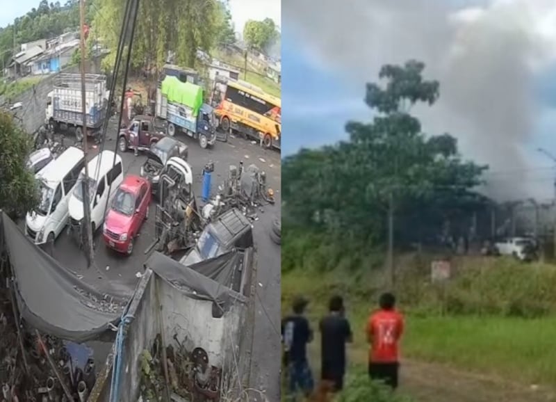 explosión en Quevedo