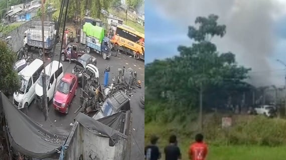 explosión en Quevedo