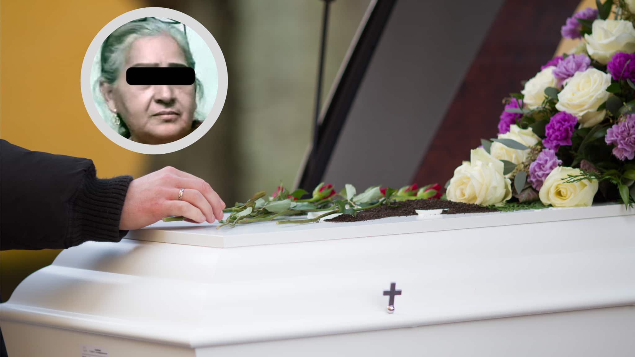 Madre reaparece en el funeral de su hijo y se lleva los donativos destinados a él