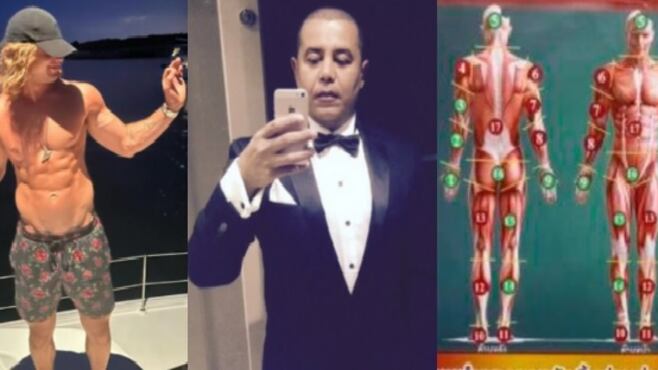 El chef Daniel Sancho, Edwin Arrieta y la evidencia del crimen en la Fiscalía de Tailandia.