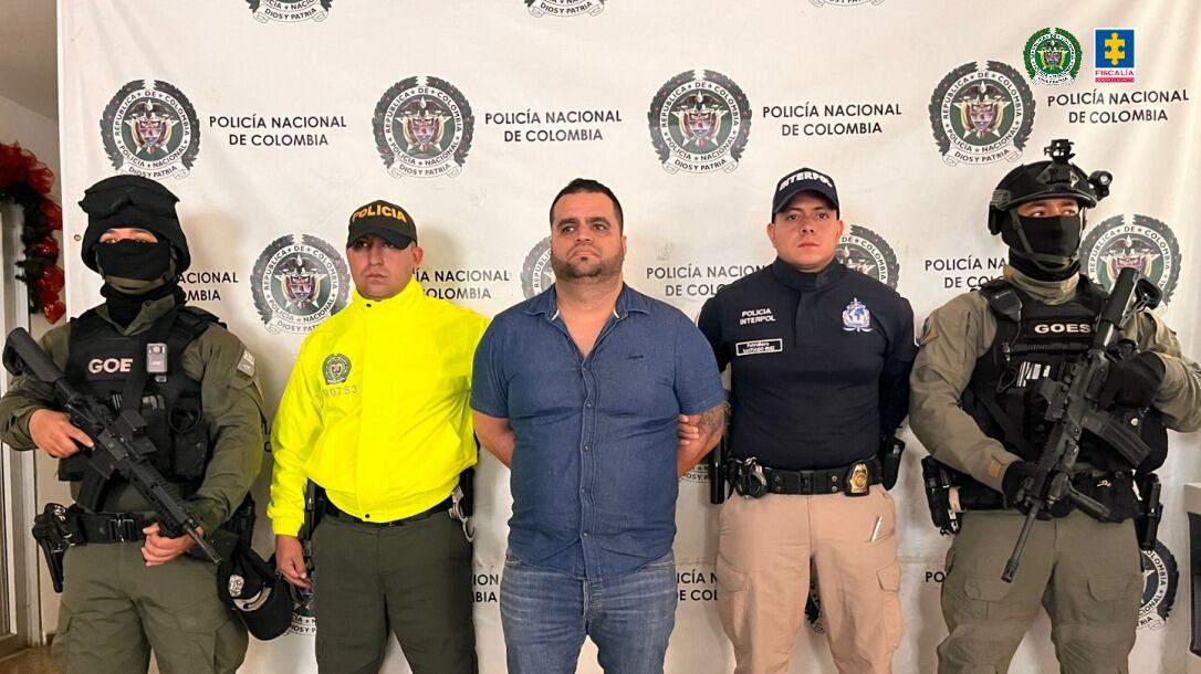 Las autoridades colombianas detuvieron en el suroeste del país a Johan Michael García Rojas, alias ‘Gallina’
