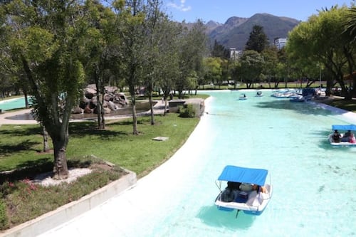 La laguna del Parque La Carolina estará cerrada desde este b25 de febrero durante 20 días