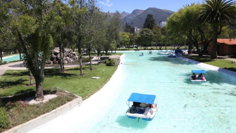 Laguna del Parque La Carolina