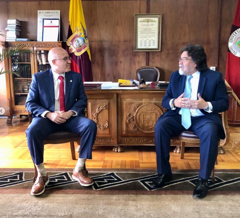 Universidad Central del Ecuador avanza en maestrías con doble titulación junto a universidad de Estados Unidos - Fuente: Universidad Central del Ecuador