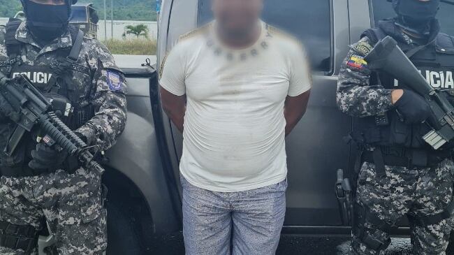 Capturaron al padre de "Comandante Willy", líder de los Tiguerones en Esmeraldas