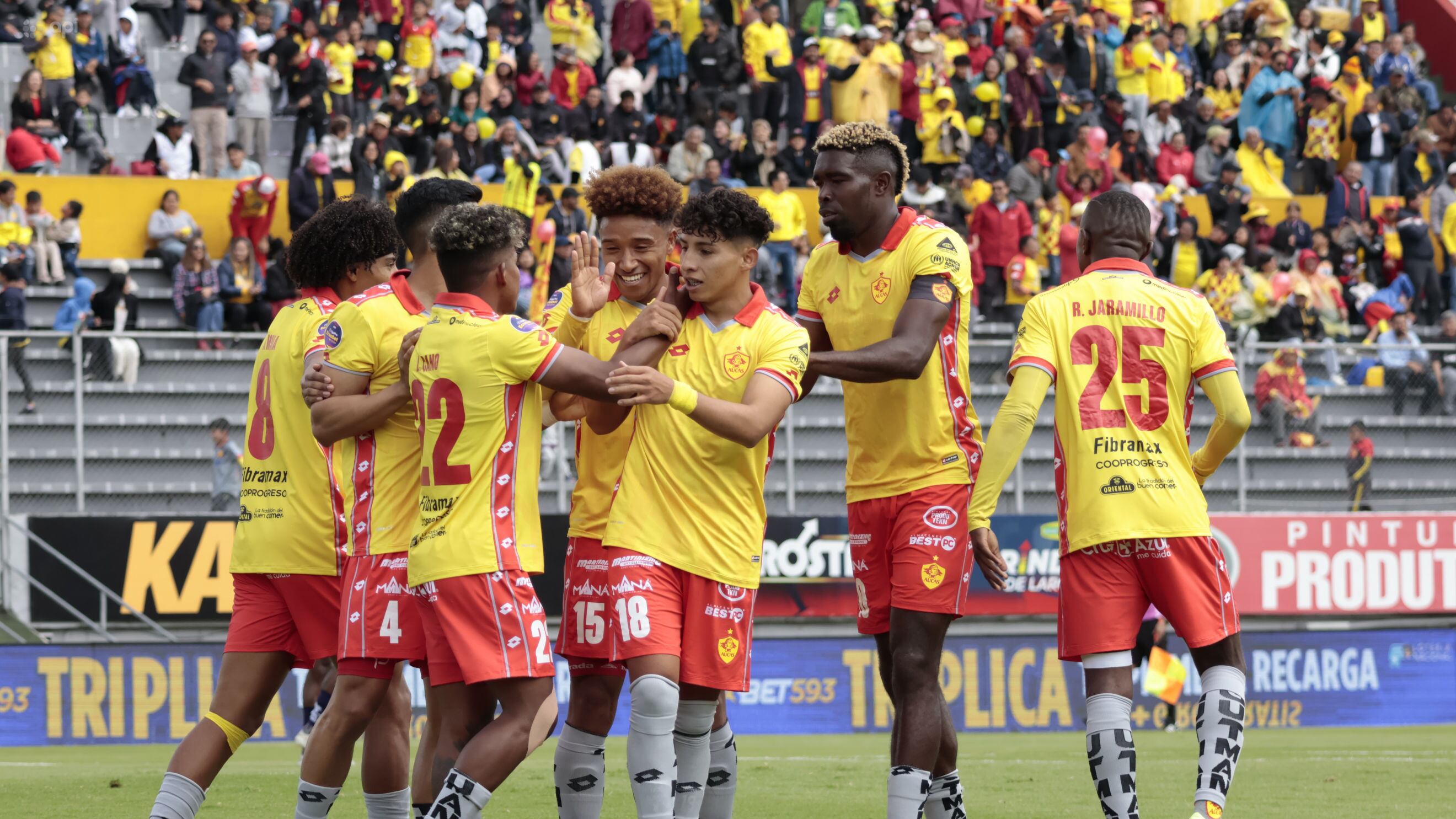 Aucas gana a Técnico Universitario en LigaPro 2025