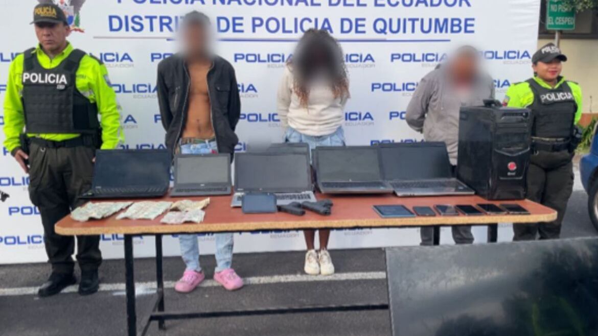Delincuentes habrían asaltado local con pistolas de juguete en el sur de Quito