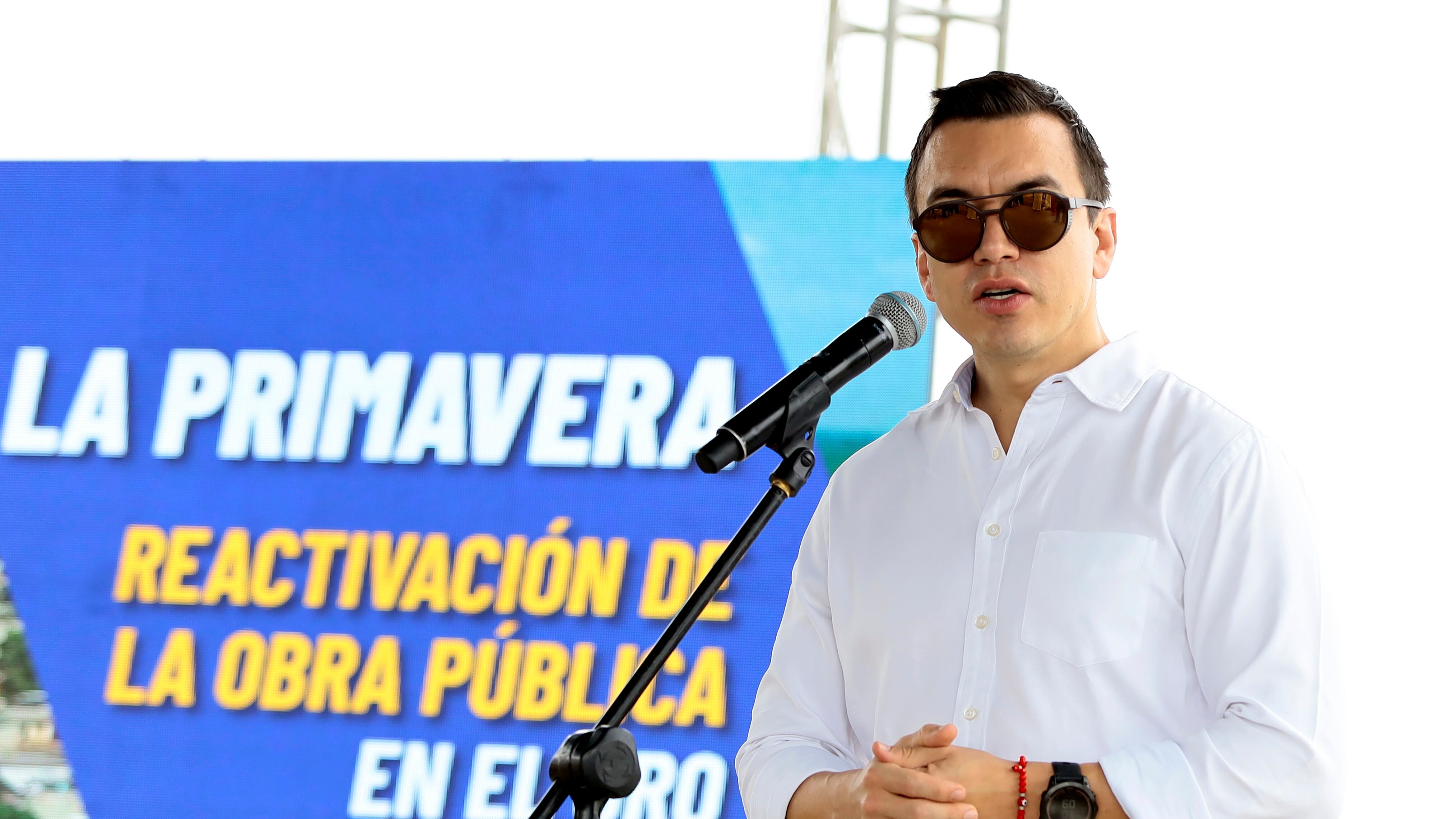 Daniel Noboa en Machala