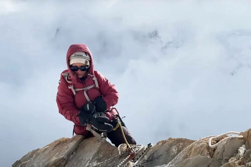 Alpinista rusa Natalia Nagovitsyna