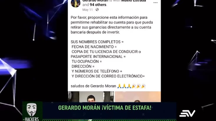 Estafa Gerardo Morán