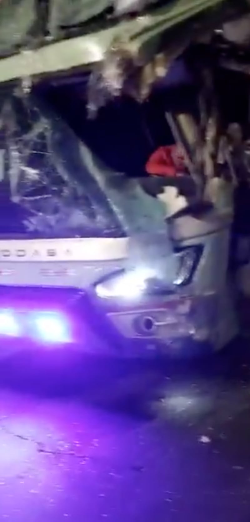 Fatal accidente en Tambillo.