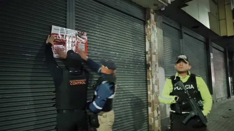 Clausuran prostíbulo ilegal en Quitumbe y encontraron a tres menores en su interior