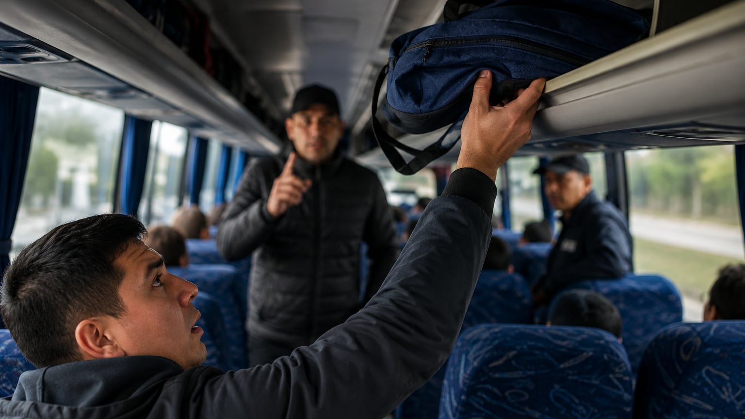 Joven denuncia nueva modalidad de robo en bus tras viaje de Quito a Ambato