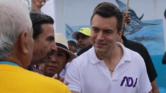 Daniel Noboa en el área de la salud