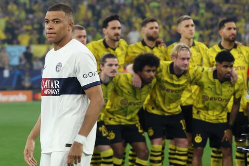 El PSG de Mbappé busca una remontada ante el Dortmund para ir a la final de Champions League
