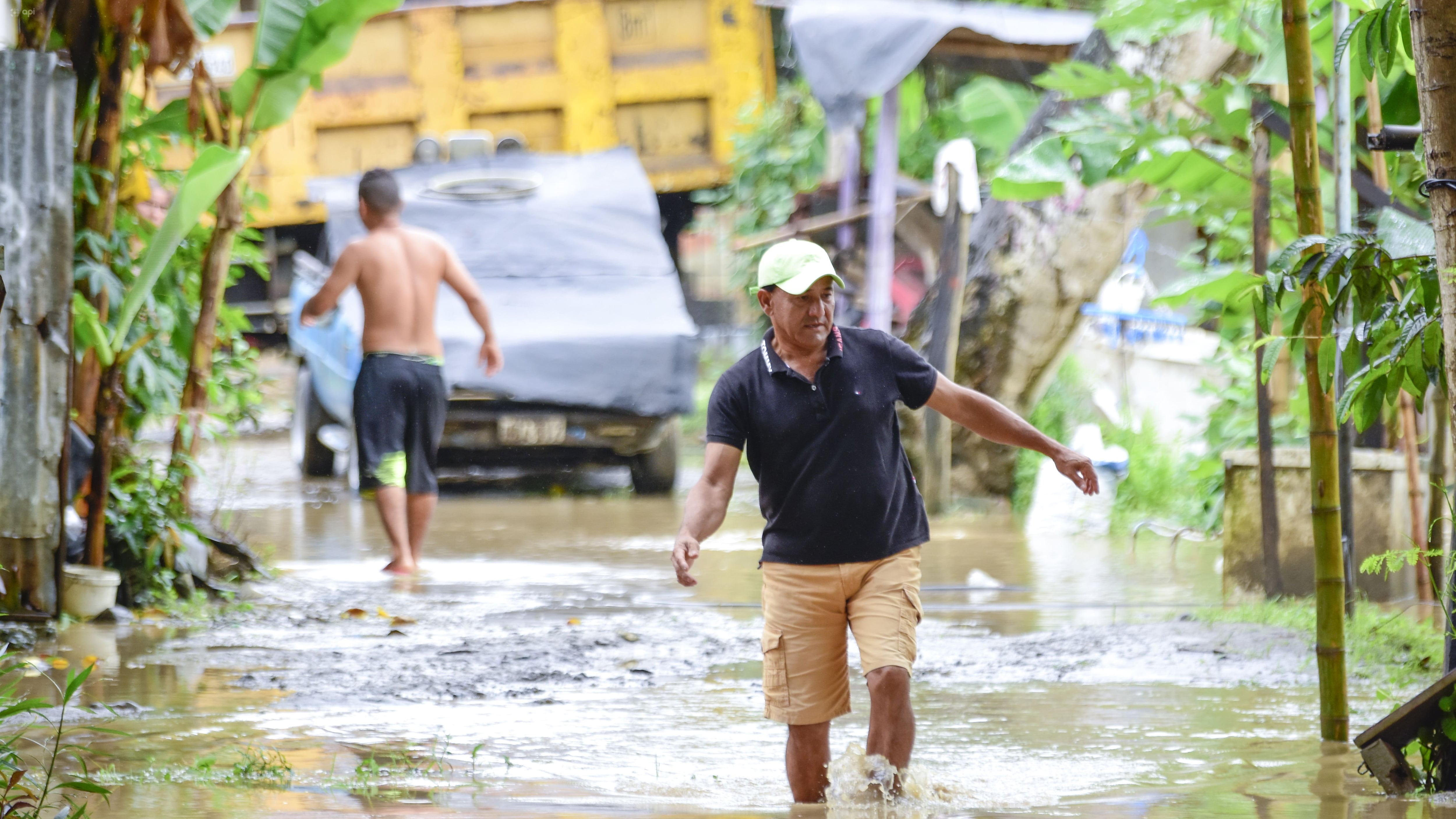 Provincias afectadas por las lluvias en Ecuador
