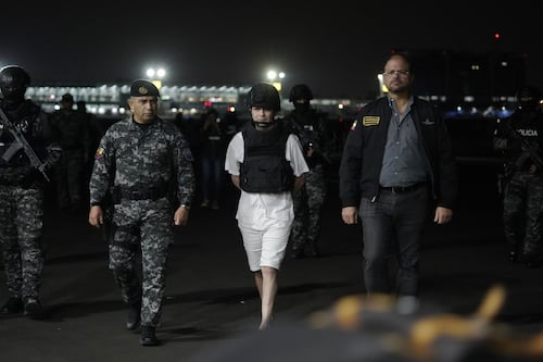 Alias ‘Gerente’ llegó a Ecuador y ya fue trasladado a la cárcel