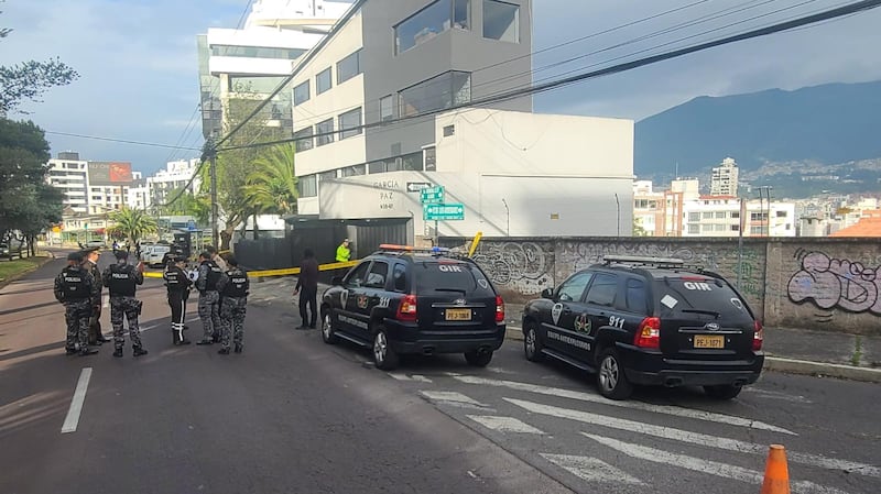Artefacto explosivo en la Eloy Alfaro, norte de Quito
