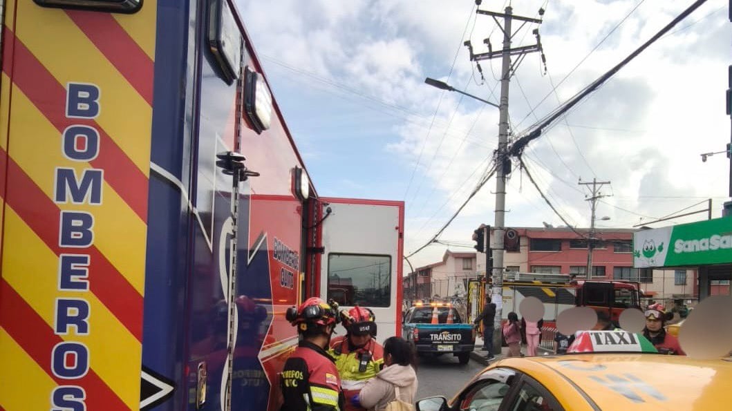 Accidente en Quito