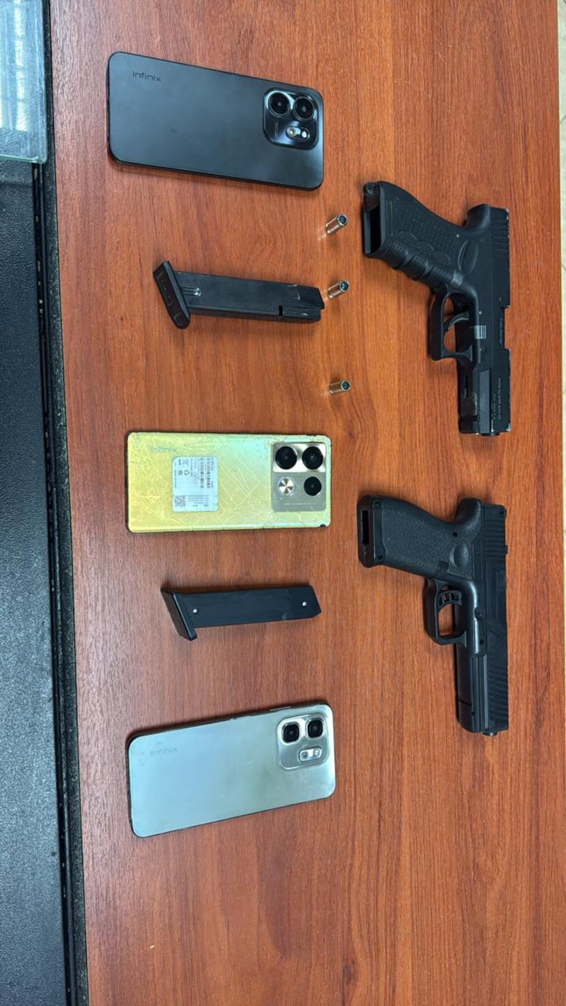 Frustran intento de secuestro en el norte de Quito: la víctima pidió auxilio desde el interior de un vehículo. Foto: Policía Nacional