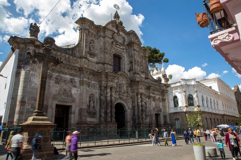 La ruta de las iglesias de Quito