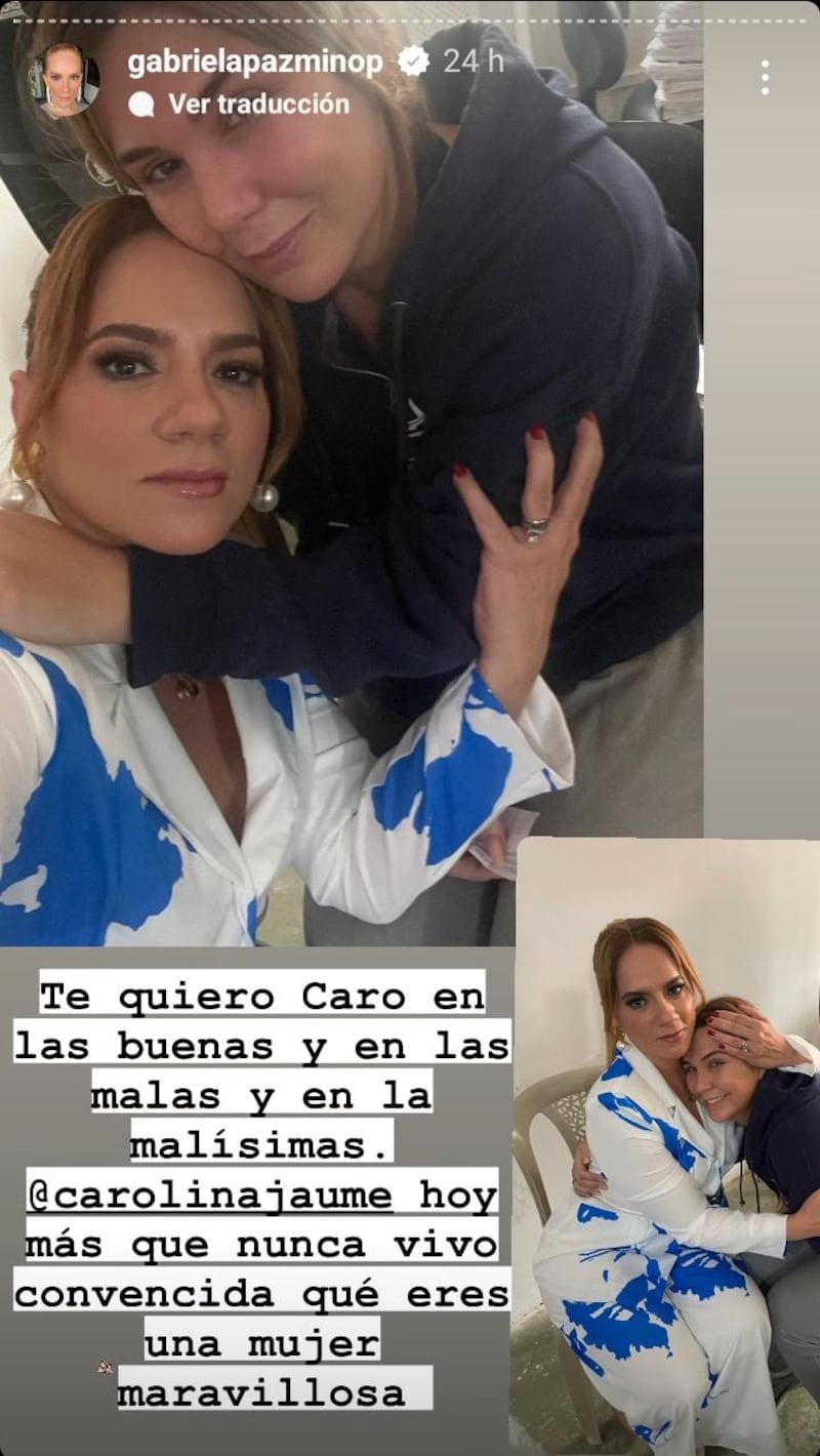 Gabriela Pazmiño y Carolina Jaume