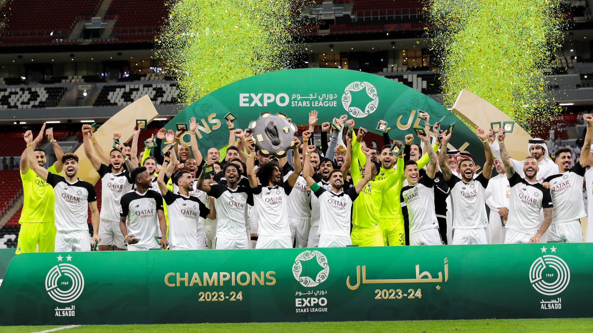 Gonzalo Plata y Al Sadd campeones en Qatar