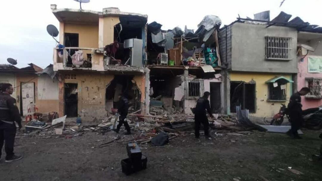 Los blancos del atentado era alias Cucaracha y alias Jr.