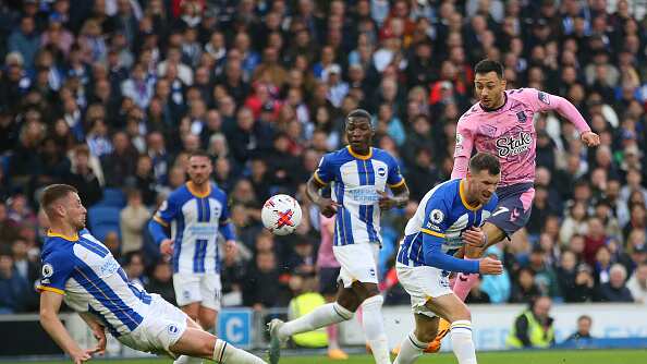 El Brighton ante el Everton en la Premier League