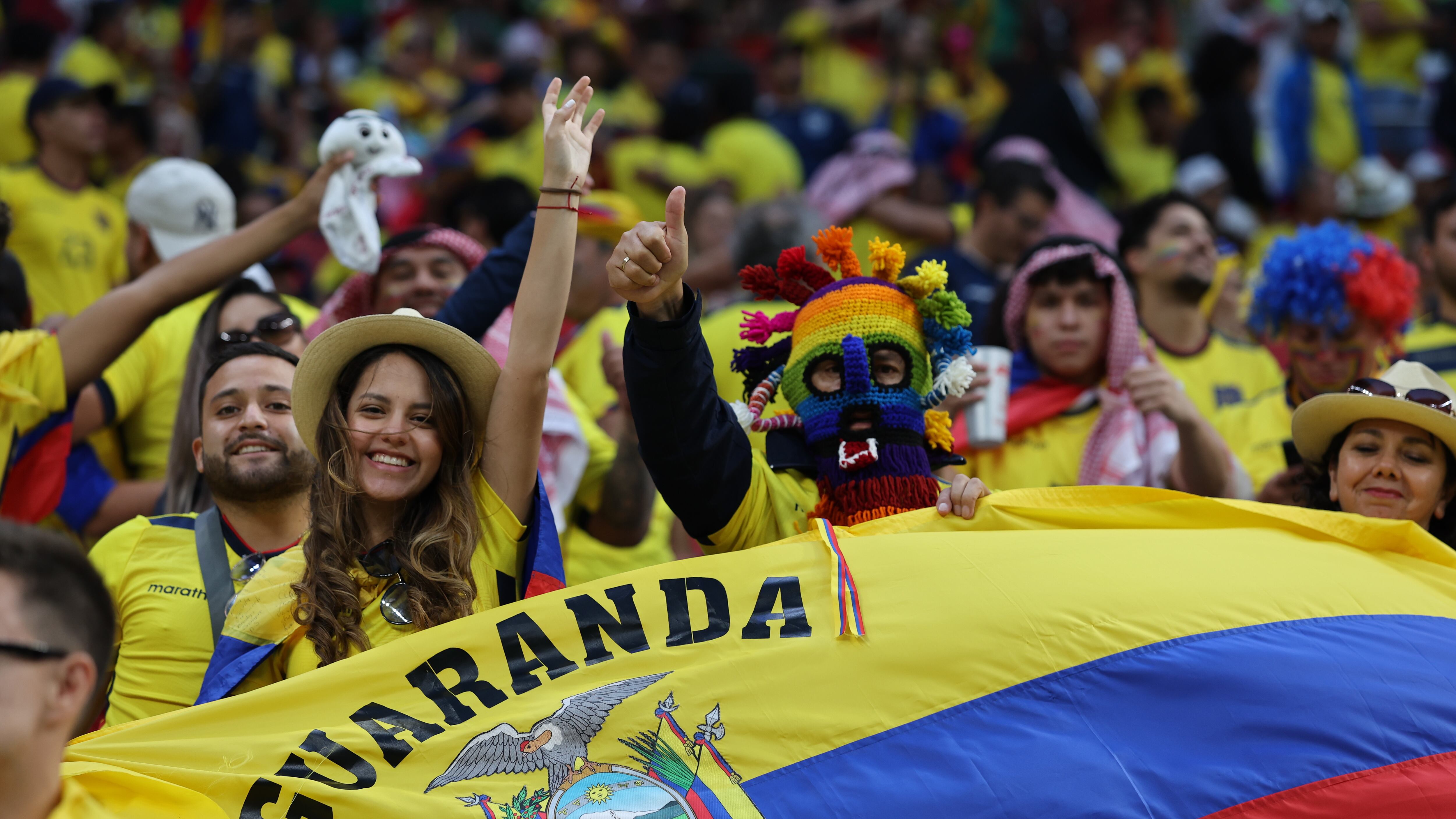 Hinchas de Ecuador