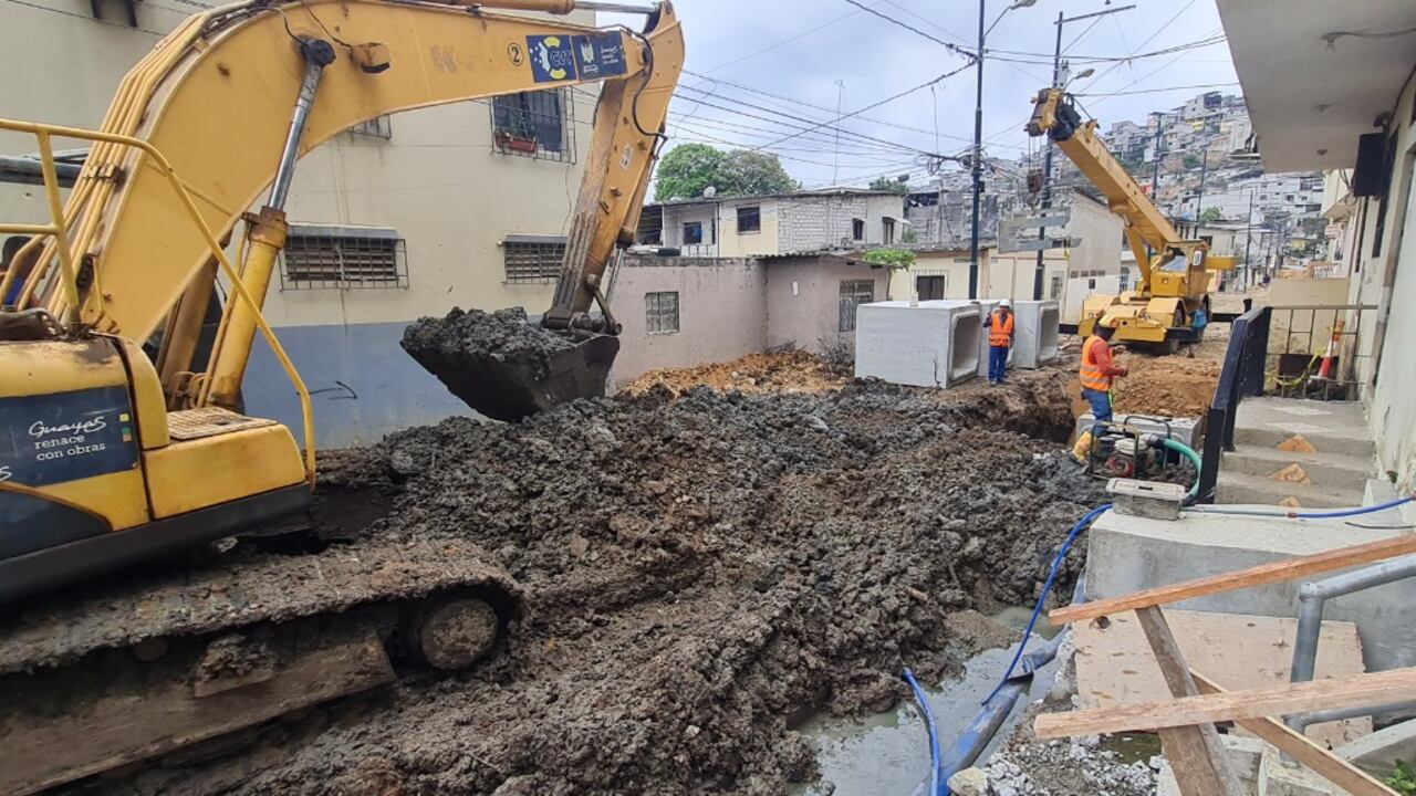 Una parte de los trabajos se ejecutan en la ciudadela Martha de Roldós.