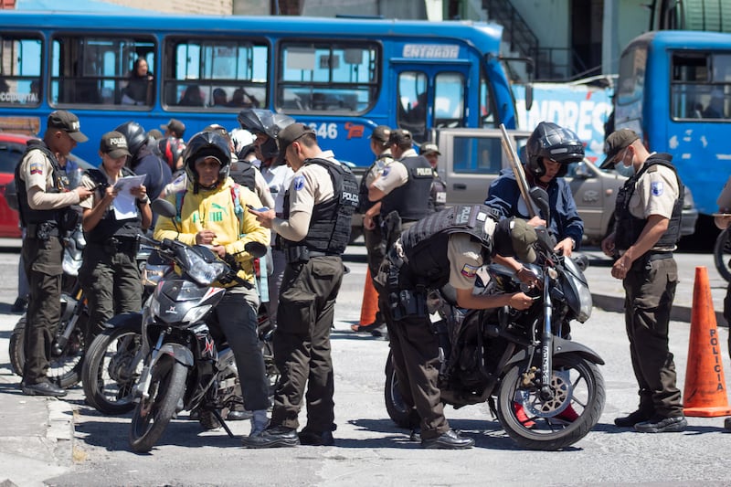 Las ‘zonas calientes’ del centro de Quito detectadas por la Policía donde operan grupos terroristas y bandas delictivas.