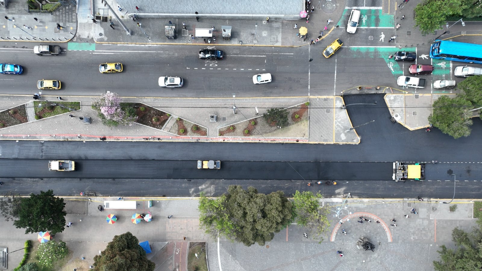 Avenida Patria, centro norte de Quito