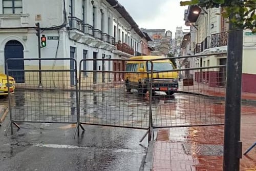 Cierres viales en Quito hoy 25 de marzo: estas calles estarán bloqueadas en el Centro Histórico