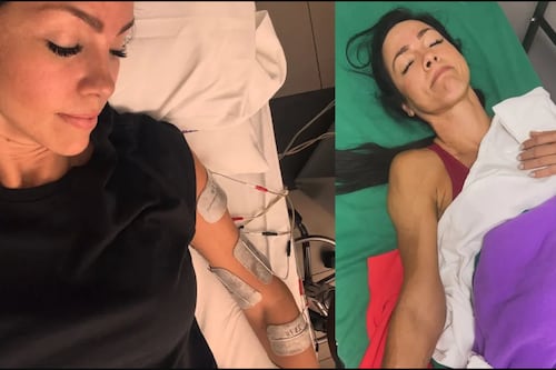 Así fue la brutal caída de Paloma Fiuza donde se rompió su brazo y sufrió desgarros en pleno reality