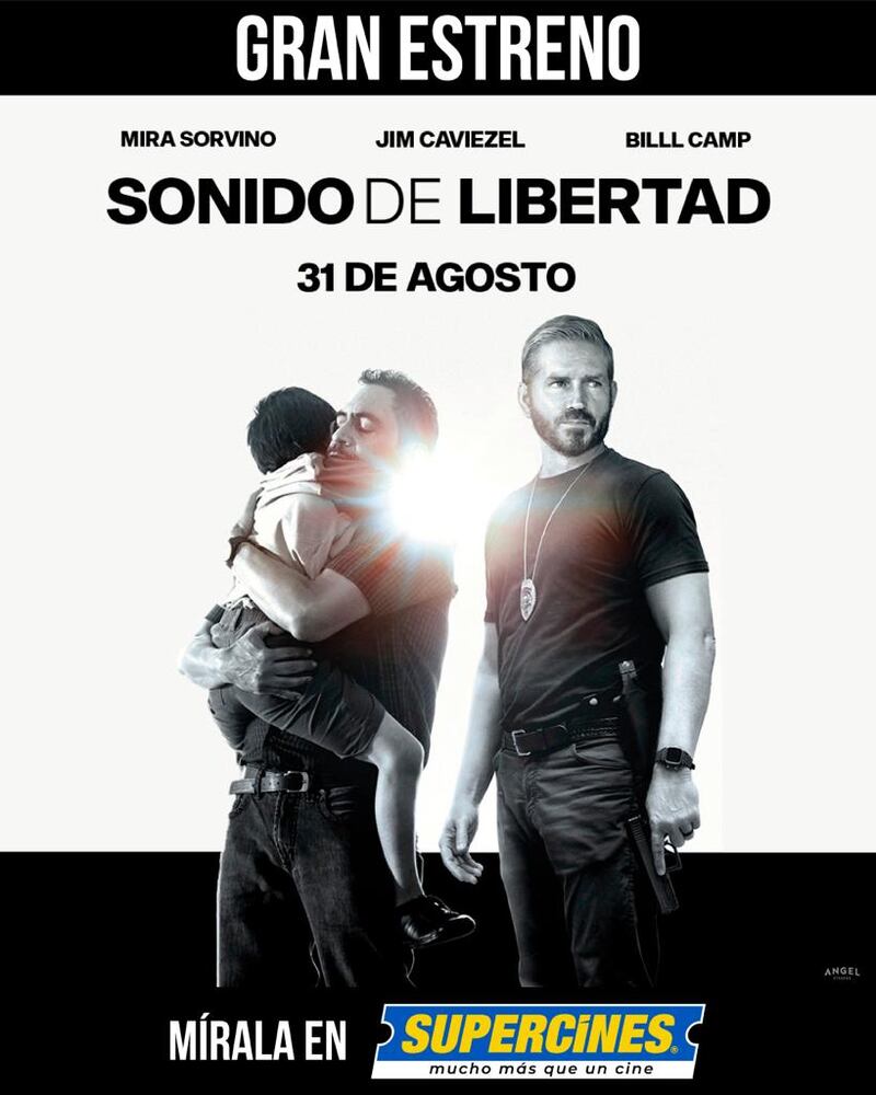 Gran estreno de la película Sound of Freedom.