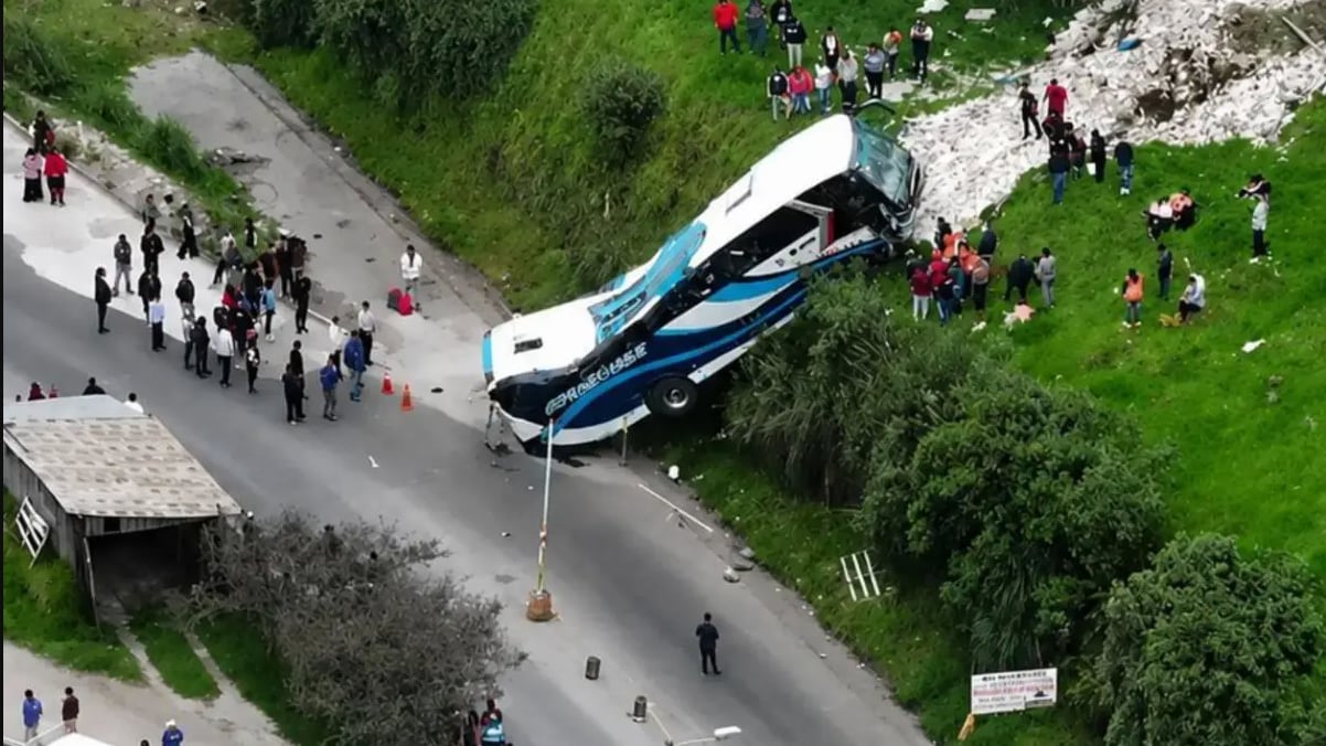 Accidente en Alausí