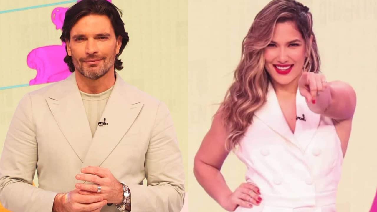 El 'mega' piropo que Julián Gil le lanzó a Alejandra Jaramillo en vivo de "Siéntese quien pueda"
