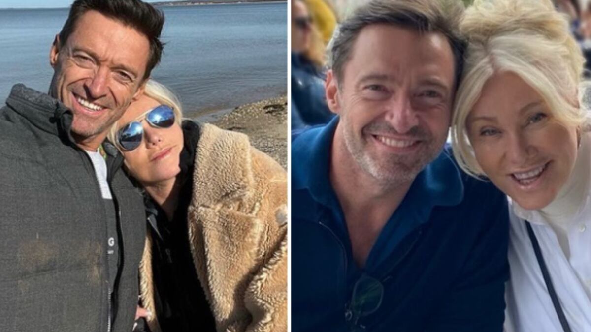 Hugh Jackman presume a su esposa y muestra lo feliz que es con ella, aunque la llamen “vieja”