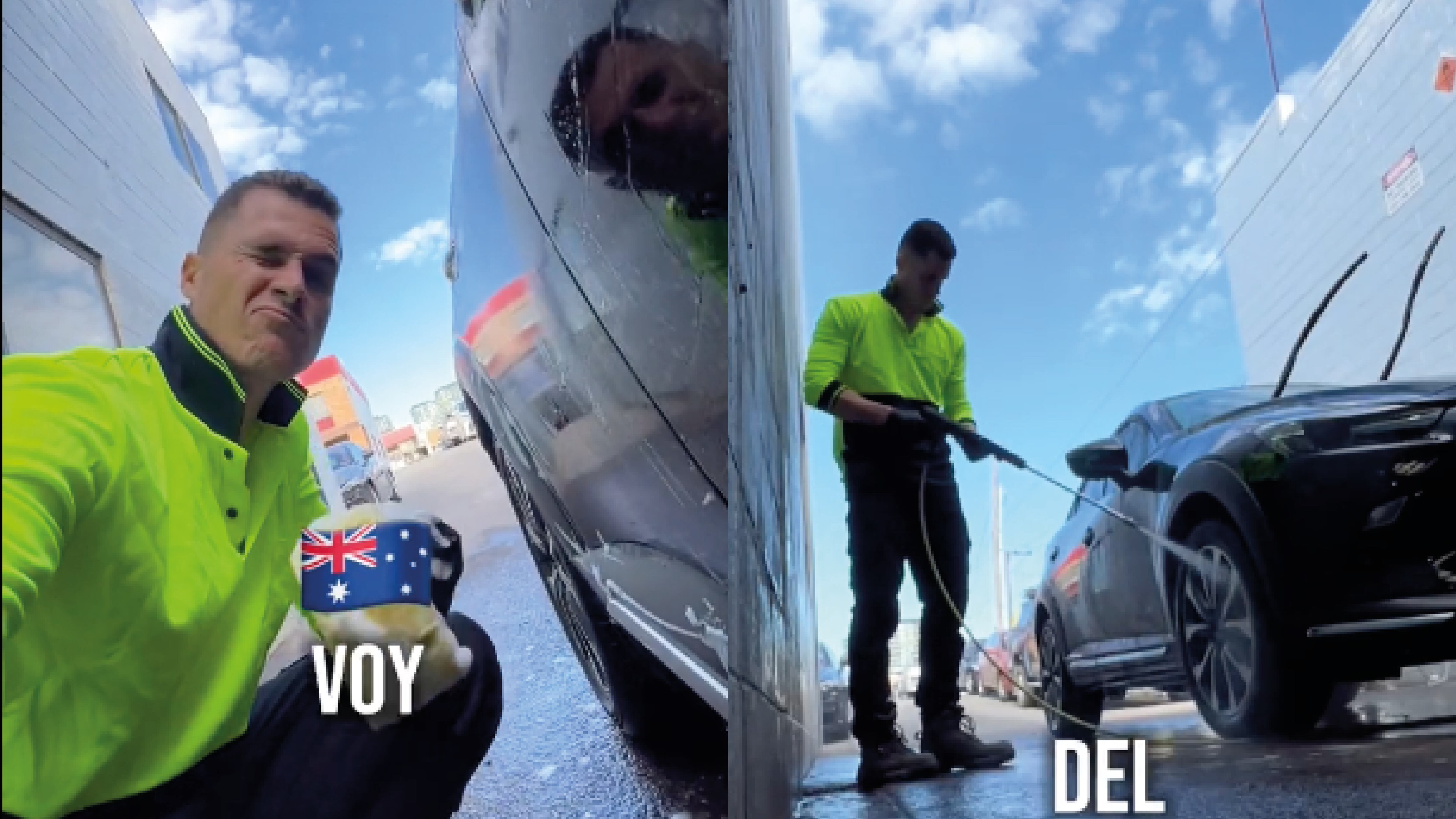 La exuberante cifra que gana un joven lavando autos en Australia