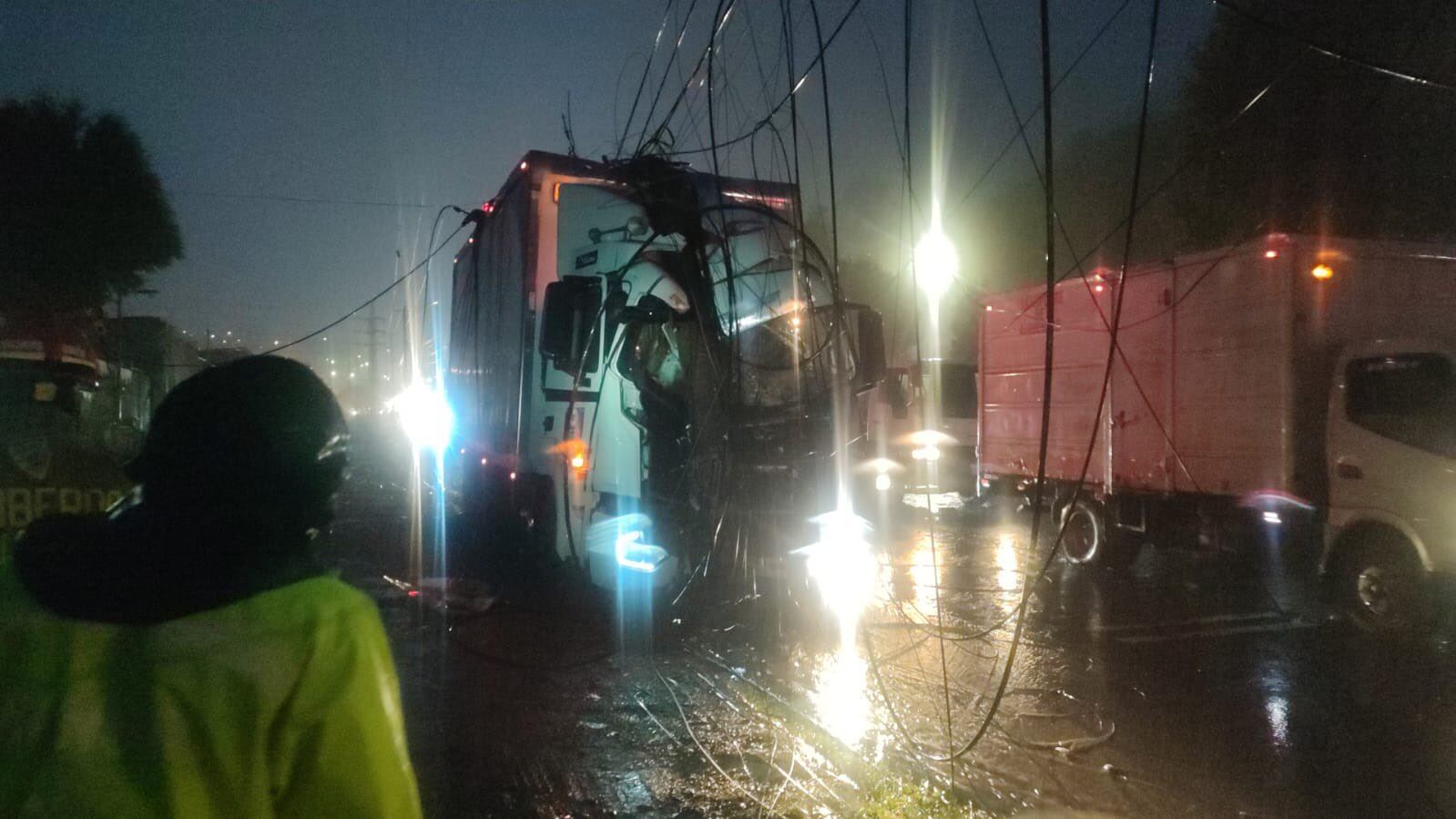 Accidente de tránsito en la Loma de Puengasí