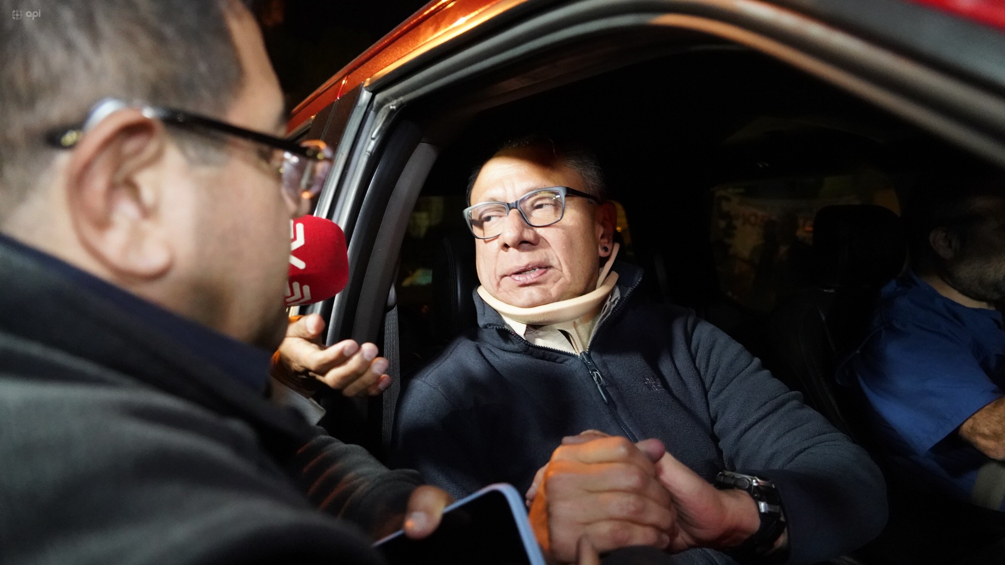 Jorge Glas sale de la Cárcel 4